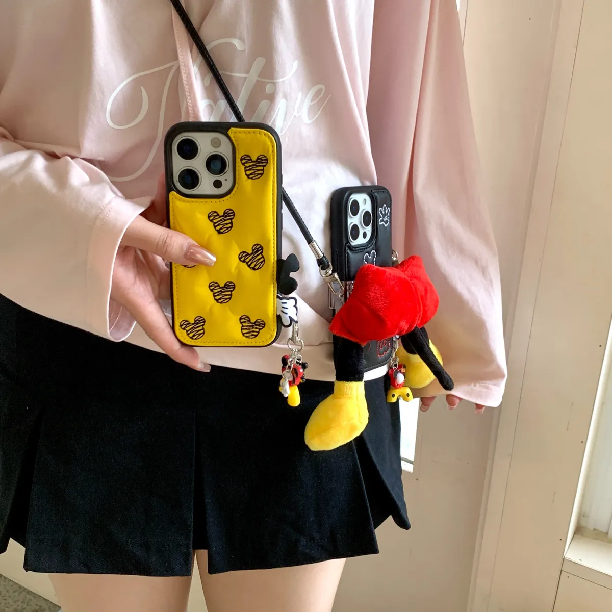 刺绣-米奇适用于苹果16/15/14/13/promax手机壳iphone16promax可爱卡通 - 图片 9