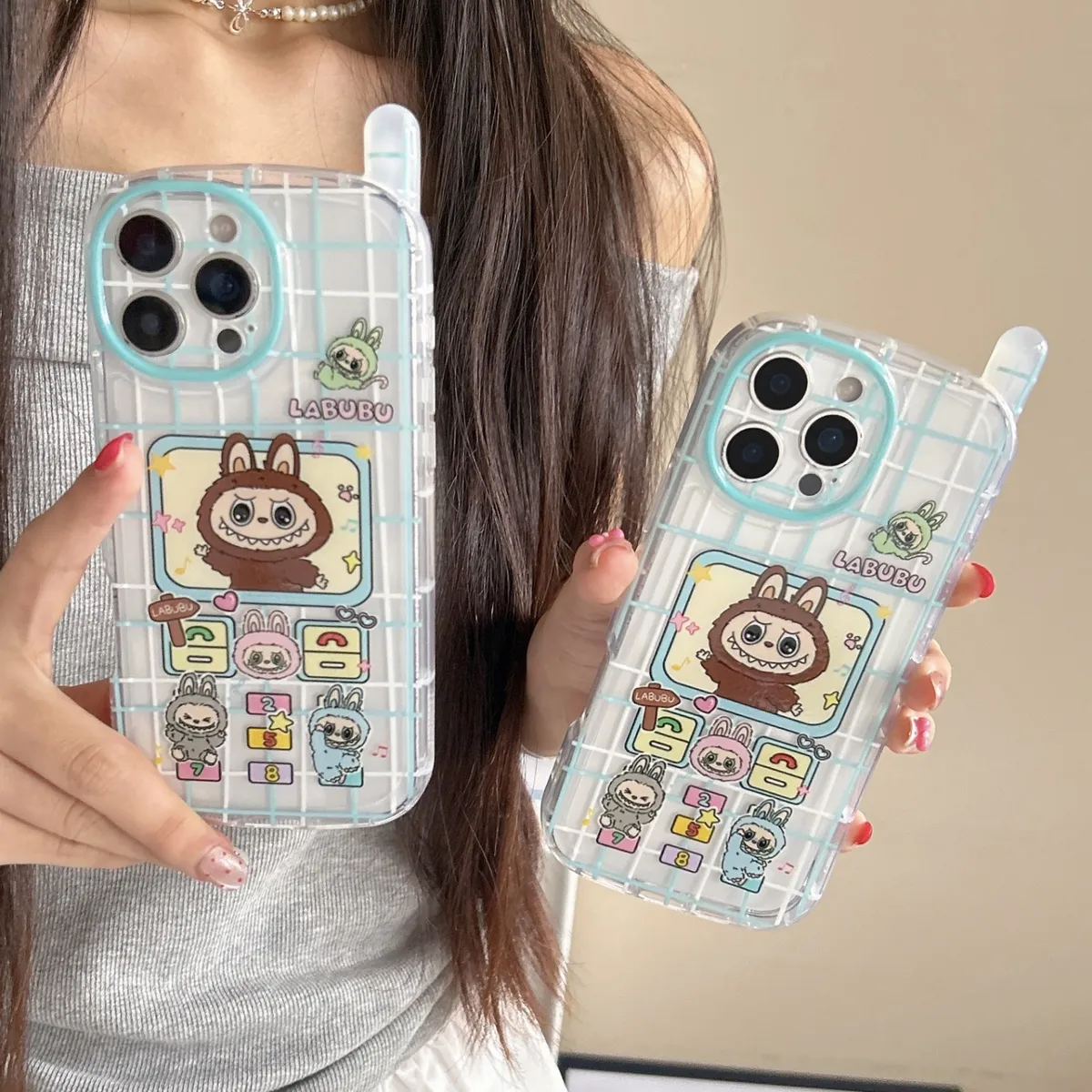 大哥大拉布布适用苹果16promax手机壳相框卡通创意iphone13新款大哥大造型15promax全包彩绘保护套 - 图片 10