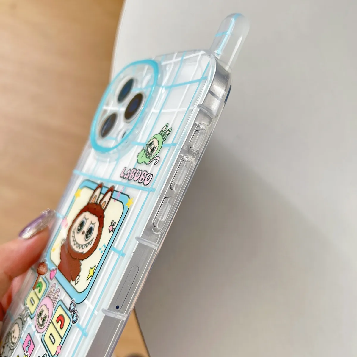 大哥大拉布布适用苹果16promax手机壳相框卡通创意iphone13新款大哥大造型15promax全包彩绘保护套 - 图片 6