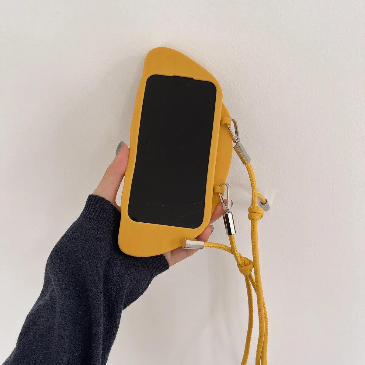 卡通立体可爱jellycat牛角包适用iPhone15promax手机壳苹果16pro保护套13硅胶14防摔新款情侣创意软壳 - 图片 2