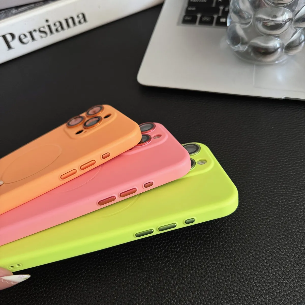 拍照按键全包适用苹果16pro手机壳自带镜头膜16promax新款多巴胺iPhone15简约14promax高级感防摔男女个性外壳 - 图片 5