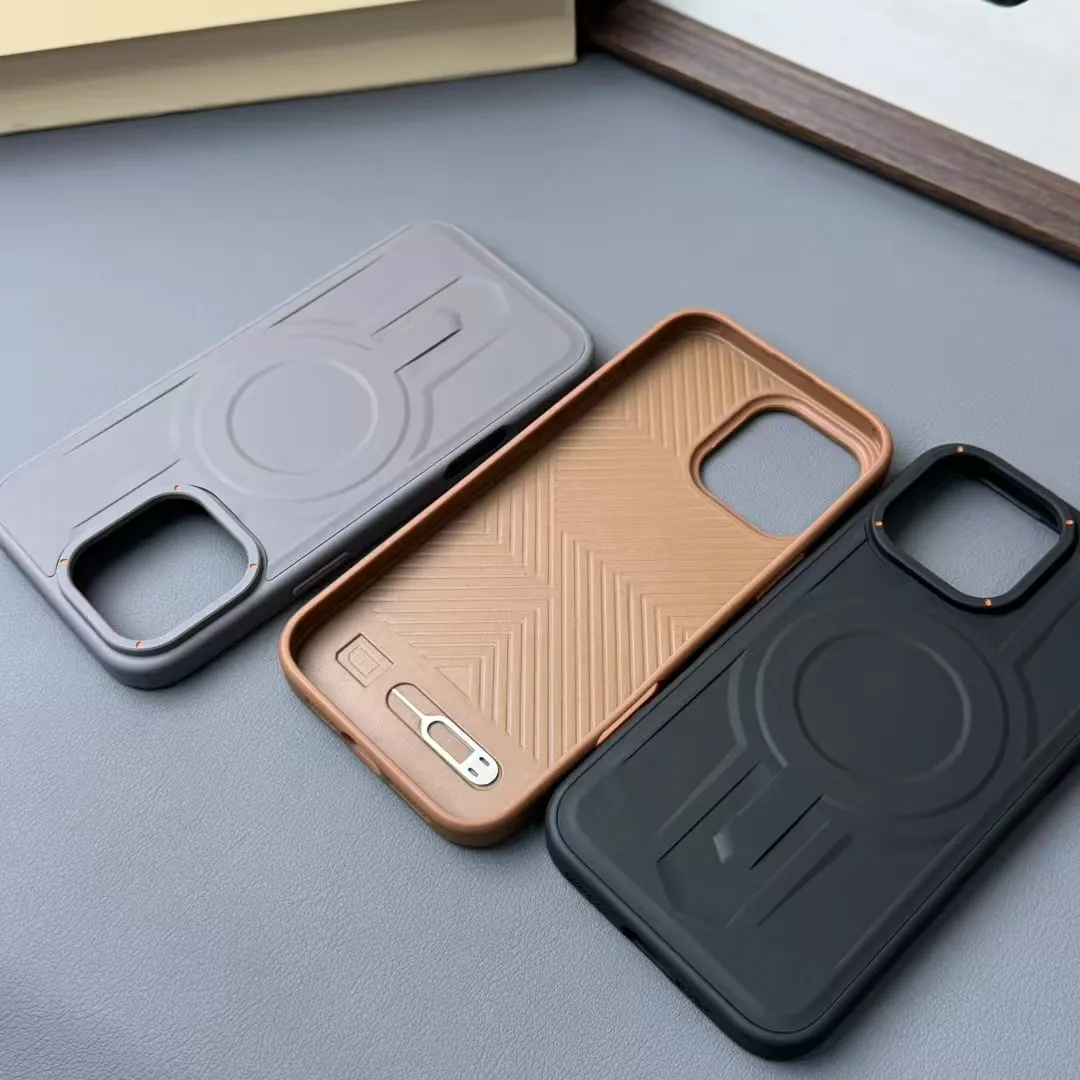 铠甲二合一磁吸充电适用苹果16ProMax手机壳旋转指环支架iPhone15pro新款14pm轻薄防摔13全包硅胶男女高级感 - 图片 3
