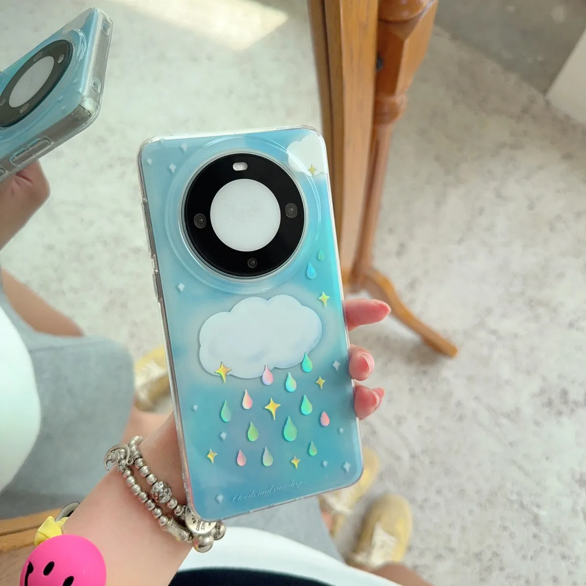 云朵彩钻小雨滴适用mate80pro+手机壳mate70pro全部pura80pro新款mate60pro女款保护套 - 图片 5