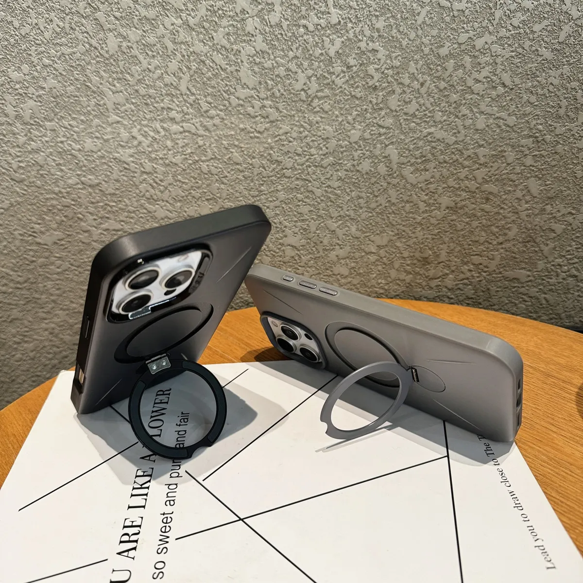 360支点壳适用苹果16ProMax手机壳全包iPhone15Pro液态手感磁吸支架防摔14Pro硬壳 - 图片 4