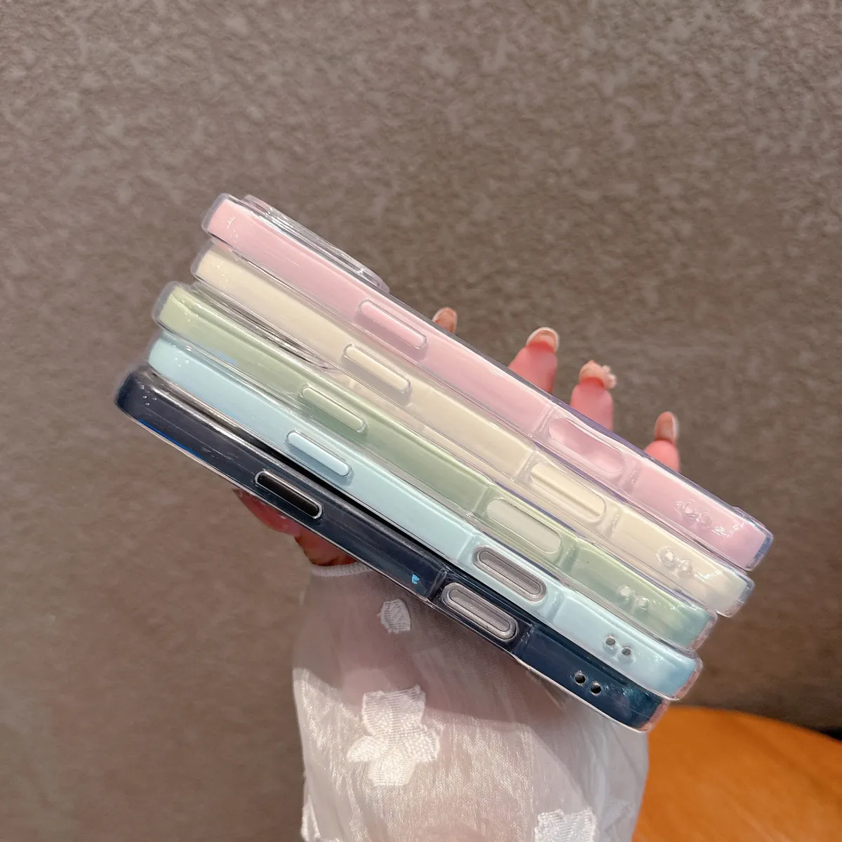 苹果16 ins高颜值透色iPhone16promax手机壳硅胶15plus三合一14promax新款13promax防摔12promax保护套11软12 - 图片 9