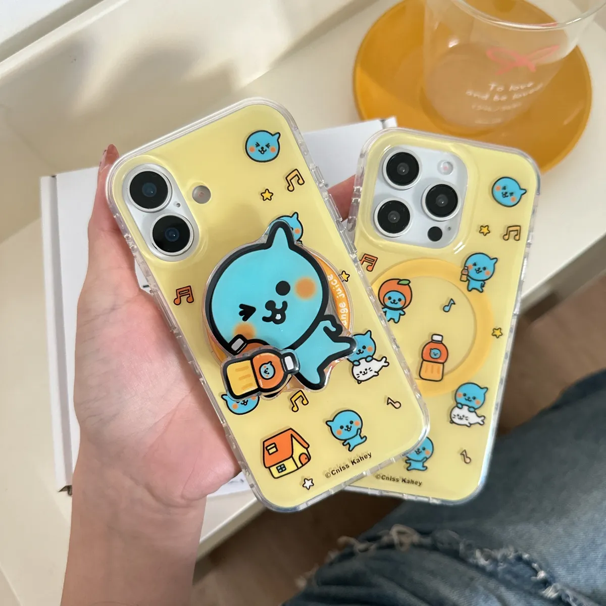酷儿磁吸壳适用于苹果16/15/14/13/promax手机壳iphone16promax可爱卡通 - 图片 6