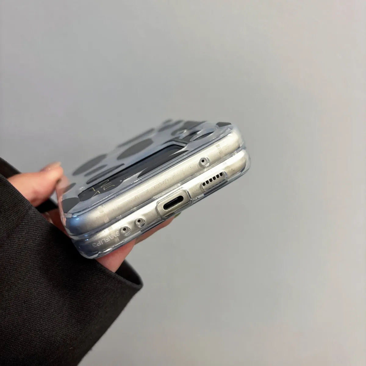 适用iphone16promax苹果15手机壳新款14创意13pro女款超火防摔保护套三星上下折叠豹纹 - 图片 3