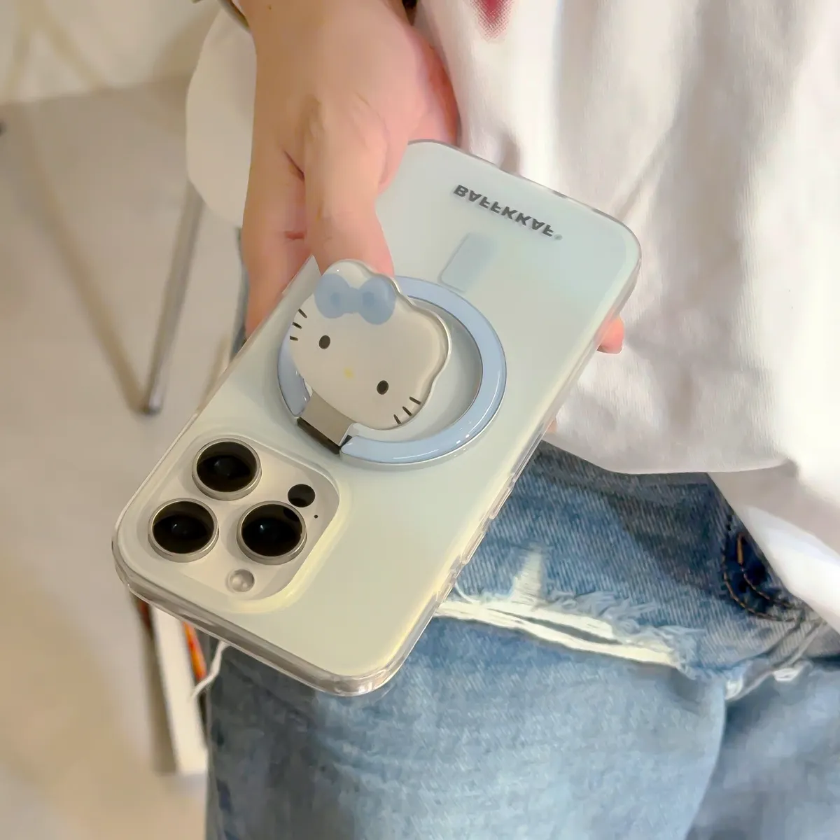 马卡龙4色磁吸壳适用iPhone16promax苹果15pro手机壳14KT支架3防摔保护套12 - 图片 9