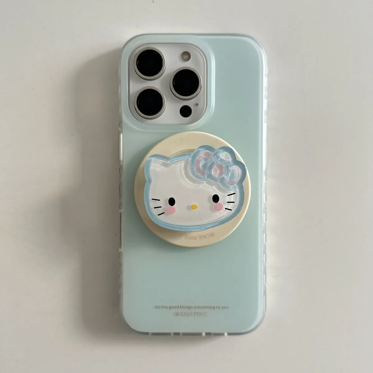 磁吸支架果冻Kitty适用于苹果16/15/14/13/promax手机壳iphone16promax可爱卡通 - 图片 7