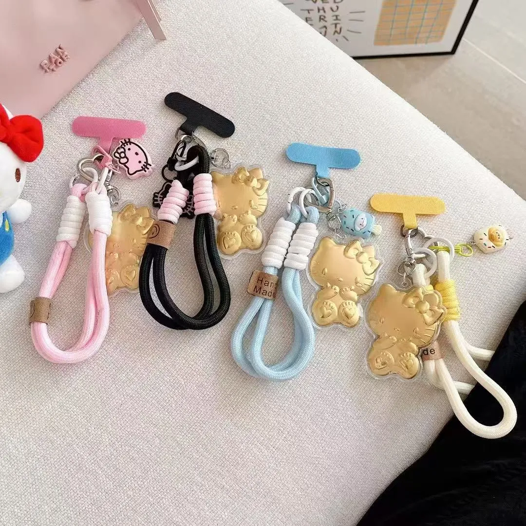 适用iPhone15promax手机壳苹果16新款纯色边框透明涂鸦HelloKitty13带挂绳12卡通可爱16pro防摔硅胶保护套潮 - 图片 5