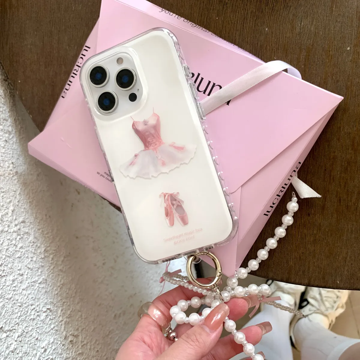 芭蕾裙挂饰适用于苹果16/15/14/13/promax手机壳iphone16promax可爱卡通 - 图片 9