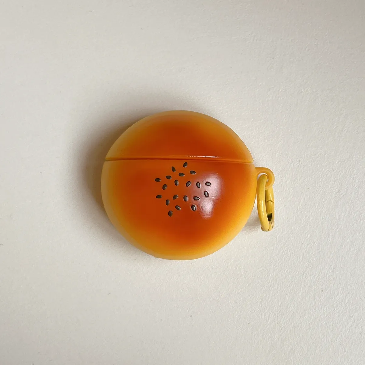 硅胶蛋黄酥耳机套适用苹果 AirPods Pro 第二代 新款耳机壳AirPods 1/2防摔AirPods 4简约保护套AirPods 3防尘高级感 - 图片 9
