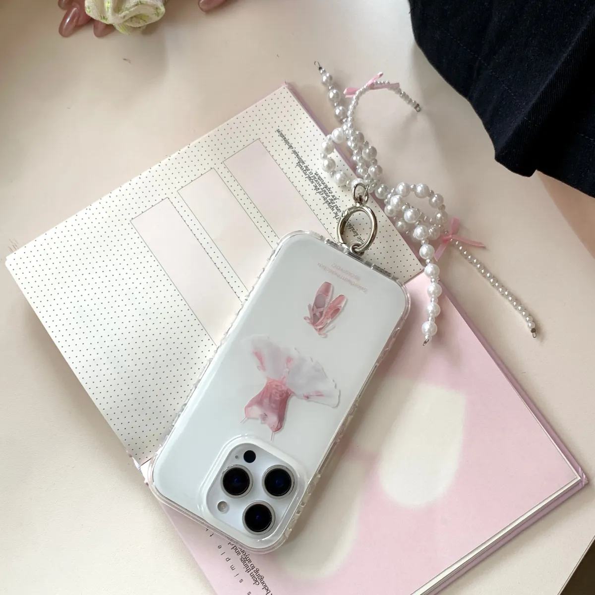 芭蕾裙挂饰适用于苹果16/15/14/13/promax手机壳iphone16promax可爱卡通 - 图片 5