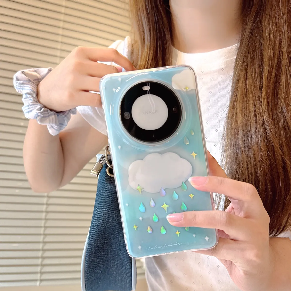 云朵彩钻小雨滴适用mate80pro+手机壳mate70pro全部pura80pro新款mate60pro女款保护套 - 图片 10