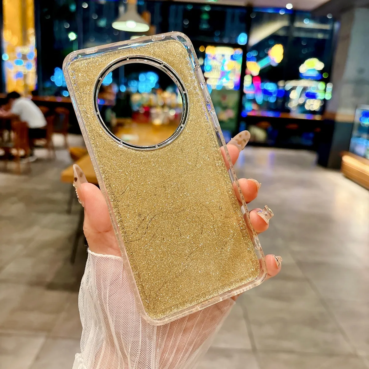 适用mate70Pro手机壳mate60晕染爱心手链p80pro简约女款p70网红新款创意手机套 - 图片 6