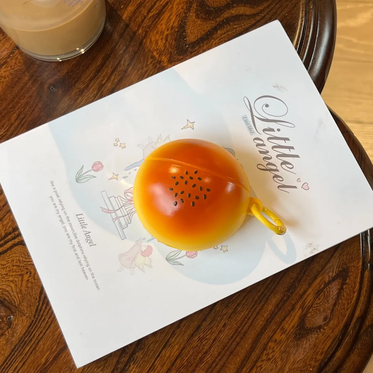 硅胶蛋黄酥耳机套适用苹果 AirPods Pro 第二代 新款耳机壳AirPods 1/2防摔AirPods 4简约保护套AirPods 3防尘高级感 - 图片 3