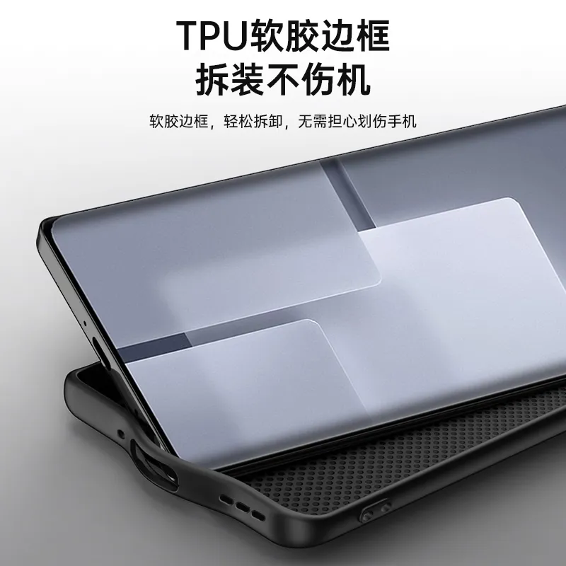 适用oppoK13turbopro手机壳 液态素皮H腰线款 TPU全包防摔镜头精孔保护套