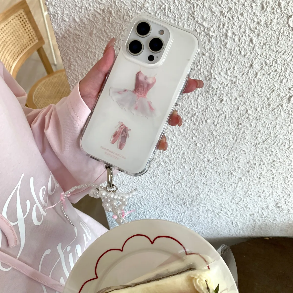 芭蕾裙挂饰适用于苹果16/15/14/13/promax手机壳iphone16promax可爱卡通 - 图片 2