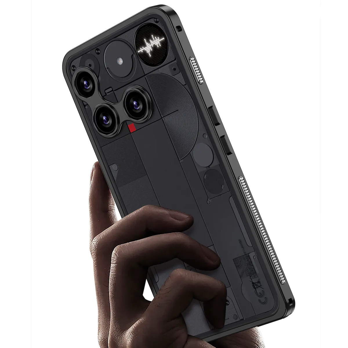 适用于nothingphone3金属海马扣防摔散热超跑边框带镜头保护套手机壳 - 图片 15