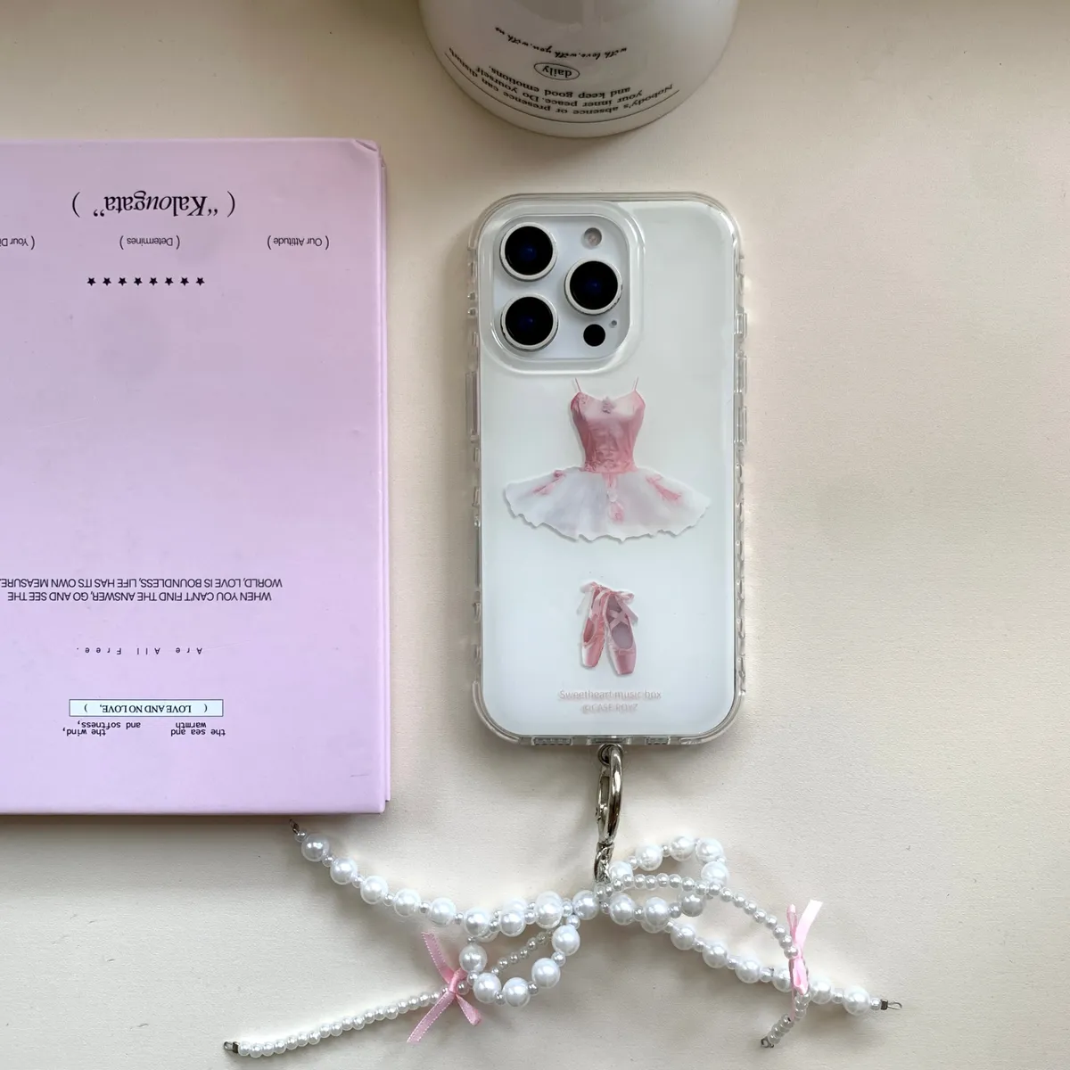 芭蕾裙挂饰适用于苹果16/15/14/13/promax手机壳iphone16promax可爱卡通 - 图片 8