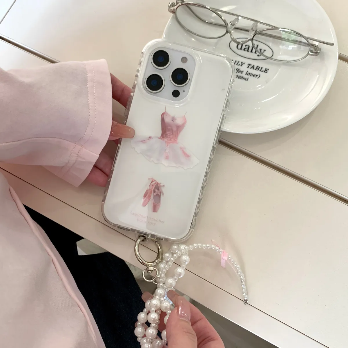 芭蕾裙挂饰适用于苹果16/15/14/13/promax手机壳iphone16promax可爱卡通 - 图片 7