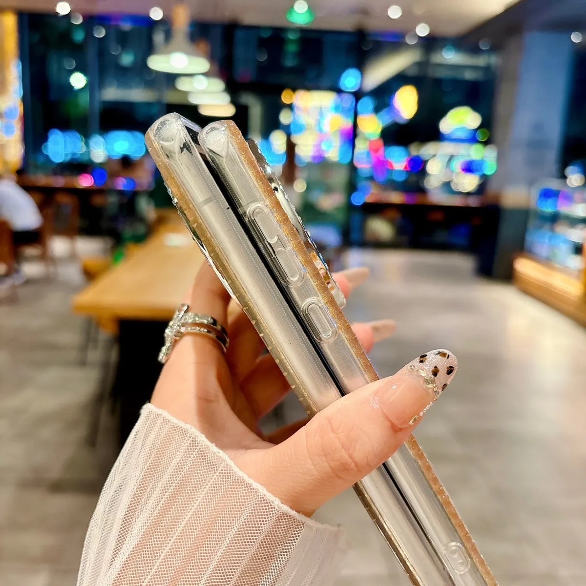 适用mate70Pro手机壳mate60晕染爱心手链p80pro简约女款p70网红新款创意手机套 - 图片 14