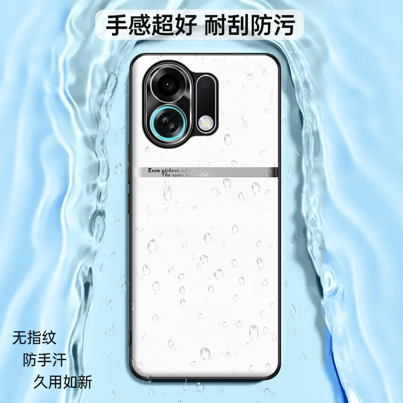 适用oppoK13turbopro手机壳 液态素皮H腰线款 TPU全包防摔镜头精孔保护套 - 图片 6
