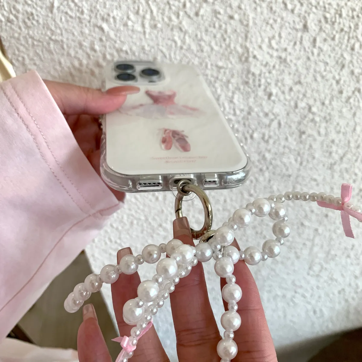 芭蕾裙挂饰适用于苹果16/15/14/13/promax手机壳iphone16promax可爱卡通 - 图片 6