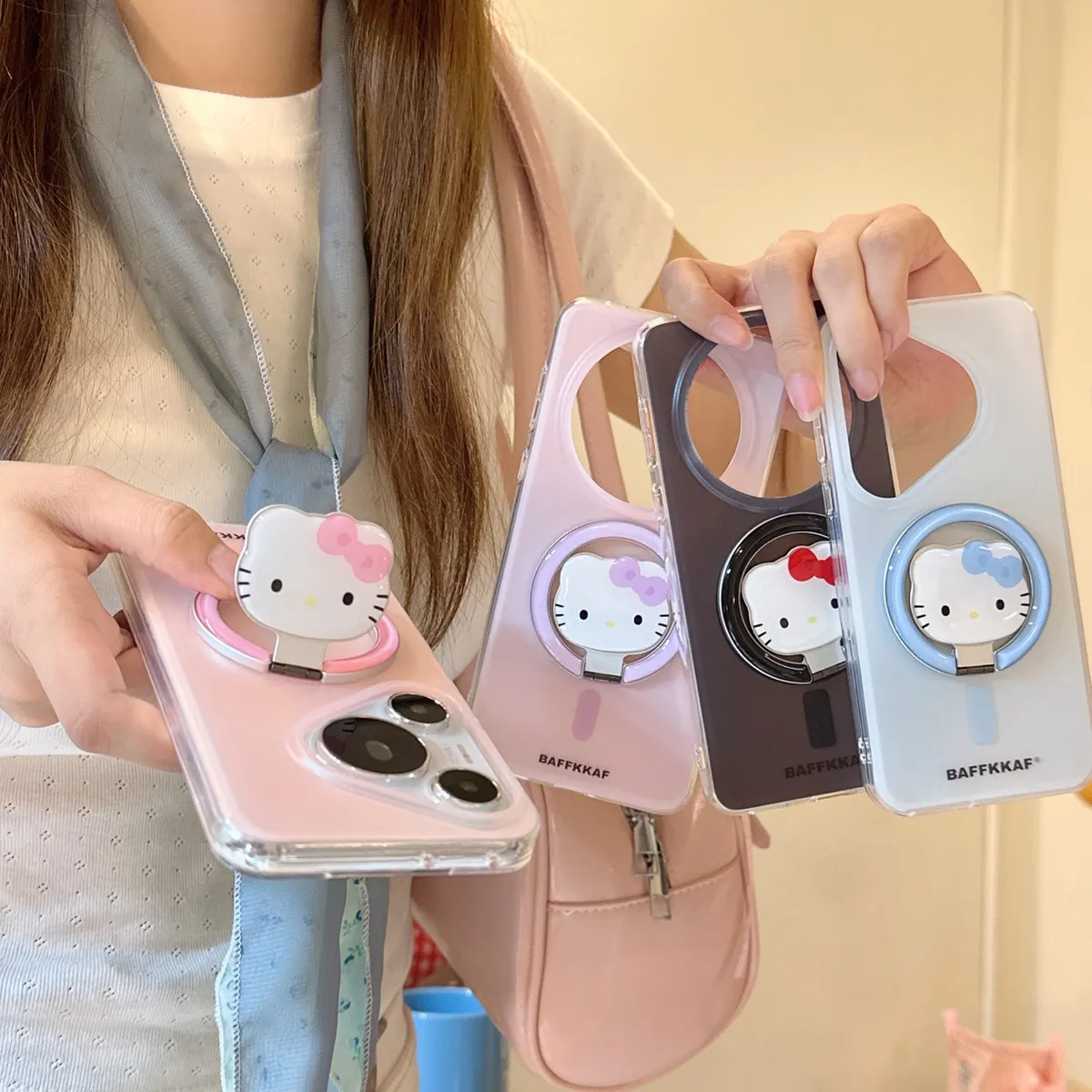马卡龙4色磁吸支架适用华为mate70pro+手机壳pura80pro磨砂磁吸壳mate60/50pro保护套p60新款pura40pro女 - 图片 9