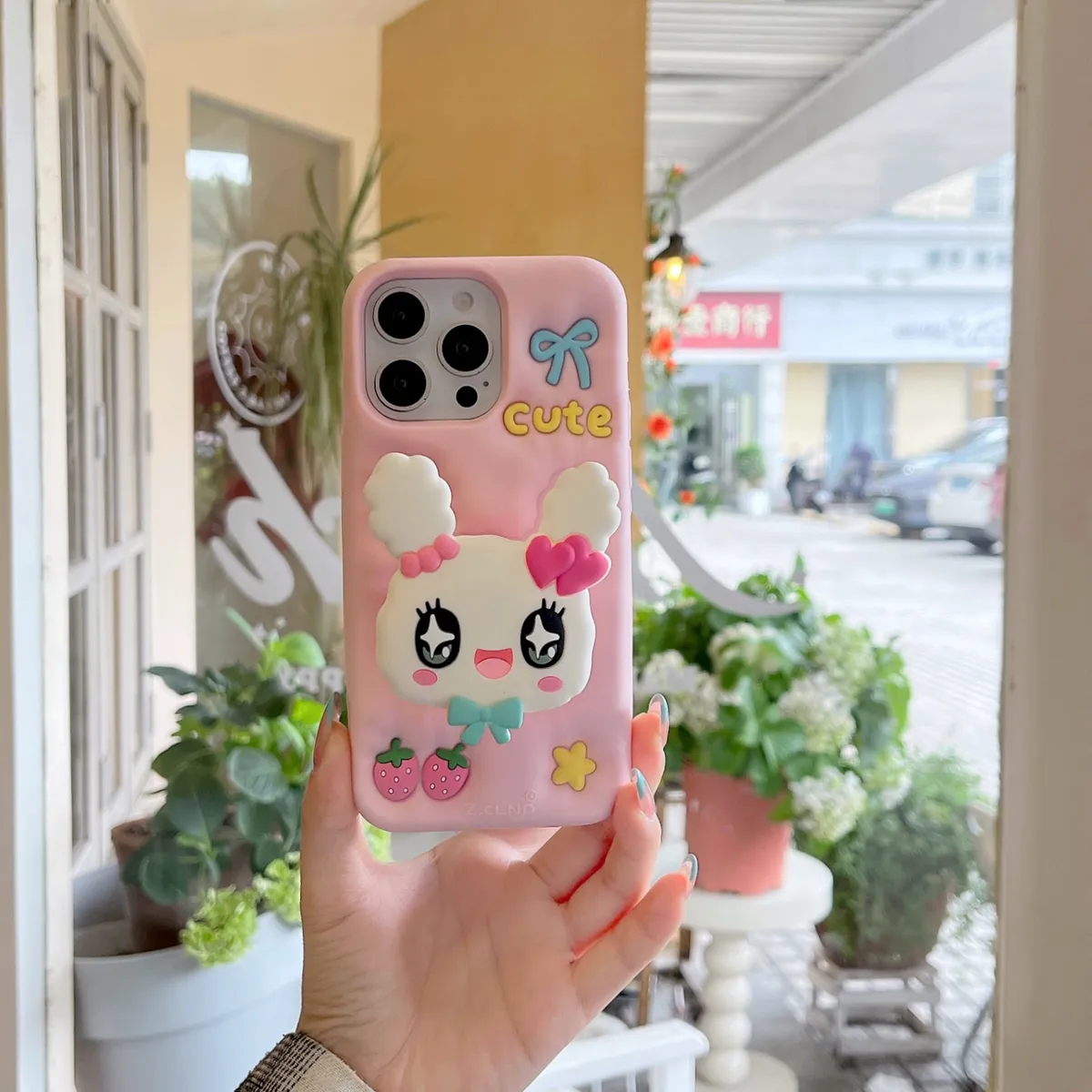 硅胶支架  拓麻歌子 麻美吉适用苹果16promax手机壳日系可爱卡通iphone14pro超火简约少女心13promax防摔保护套 - 图片 5