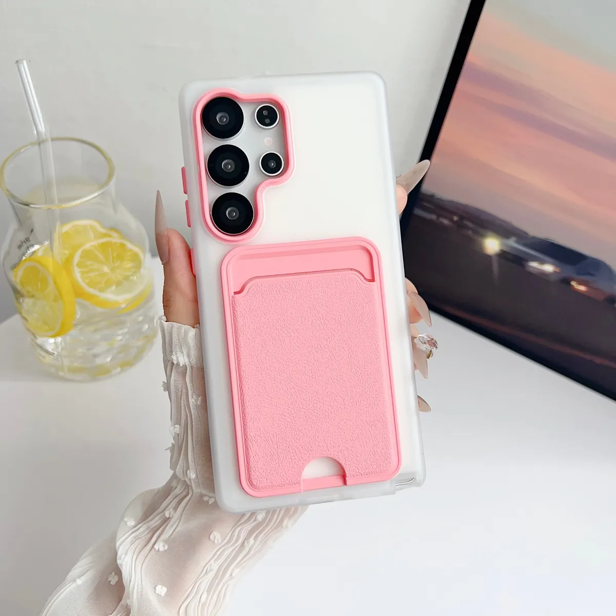 适用iPhone15pro卡包手机壳新款苹果14promaxTPU13插卡槽12卡套一体11女款x可mini门禁卡7带卡包IP17 PRO MAX - 图片 10