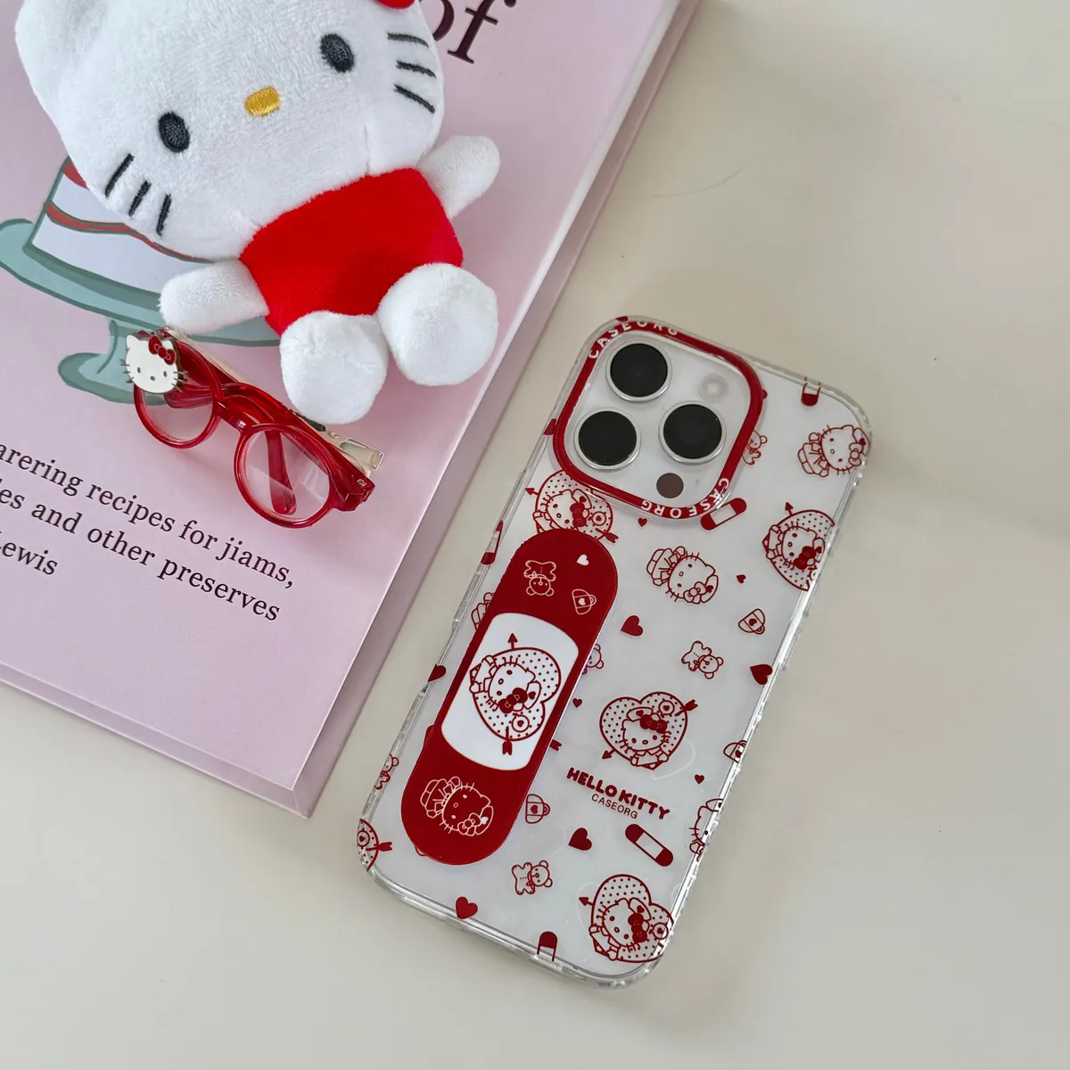 Hellokitty小护士创可贴适用可爱16ProMax苹果手机壳iPhone15Pro14pm卡通系13保护套 - 图片 2