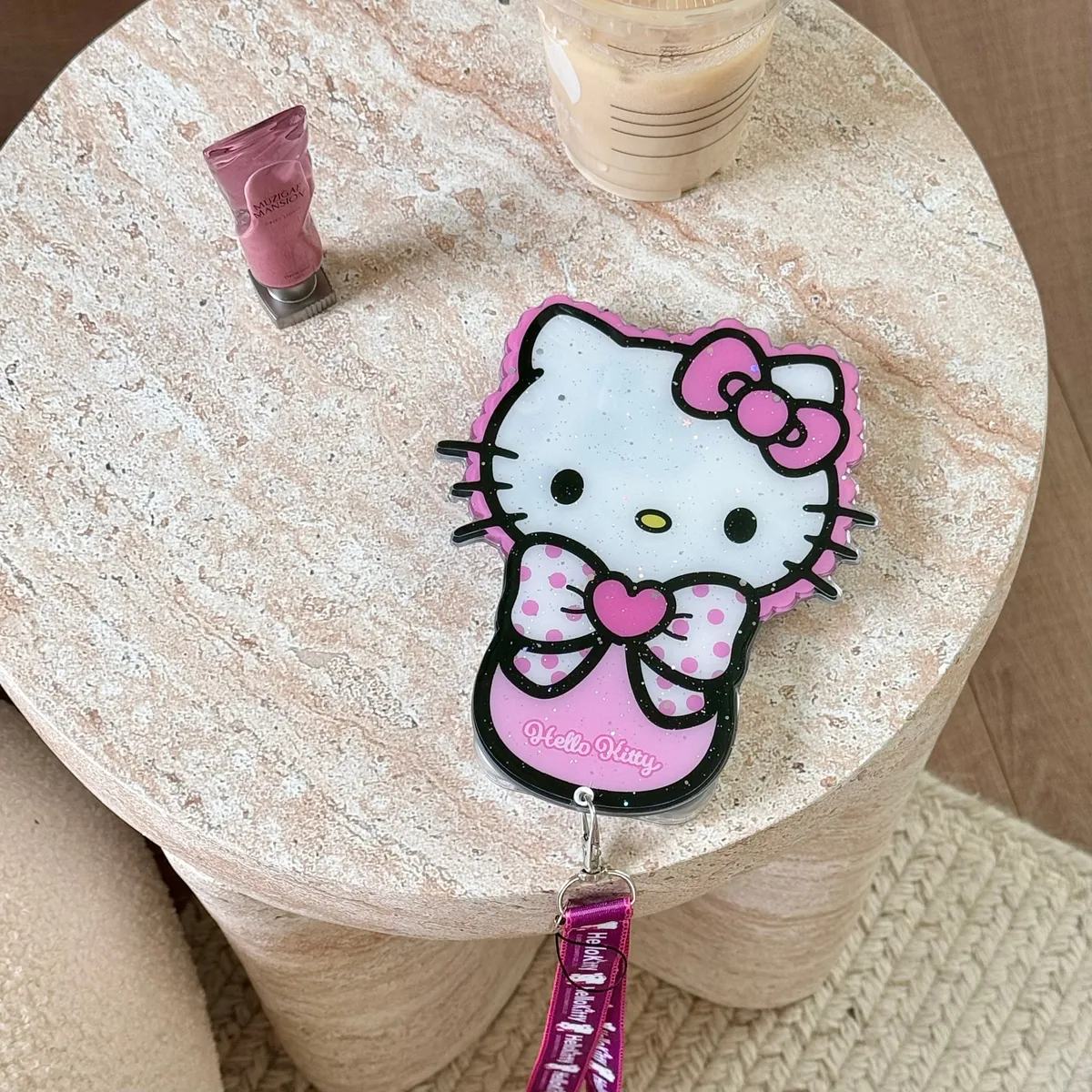 斜背推拉补妆镜Hellokitty适用16ProMax苹果手机壳iPhone15Pro防摔13p男女款15保护套 - 图片 9