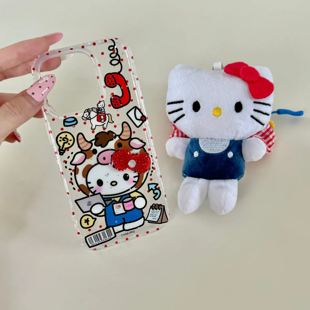 上班牛马Hellokitty适用可爱16ProMax苹果手机壳iPhone15Pro14pm卡通系13保护套 - 图片 10
