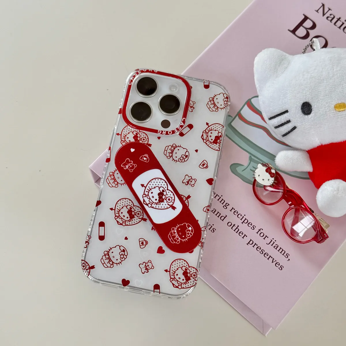 Hellokitty小护士创可贴适用可爱16ProMax苹果手机壳iPhone15Pro14pm卡通系13保护套 - 图片 4