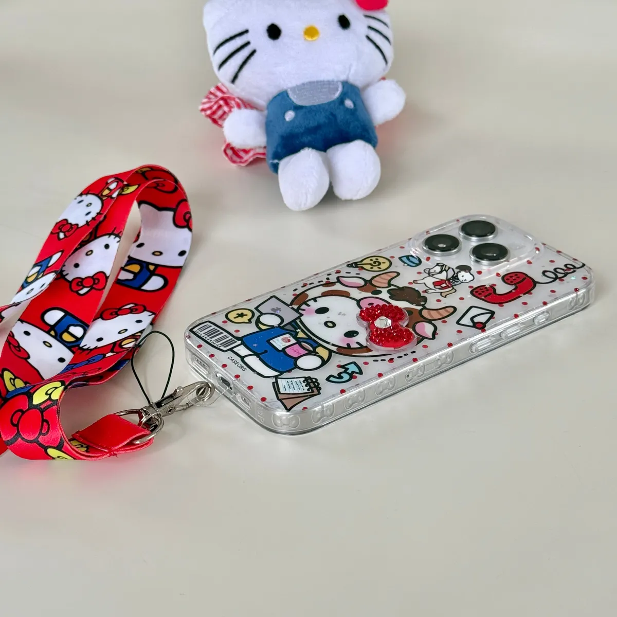 上班牛马Hellokitty适用可爱16ProMax苹果手机壳iPhone15Pro14pm卡通系13保护套 - 图片 4