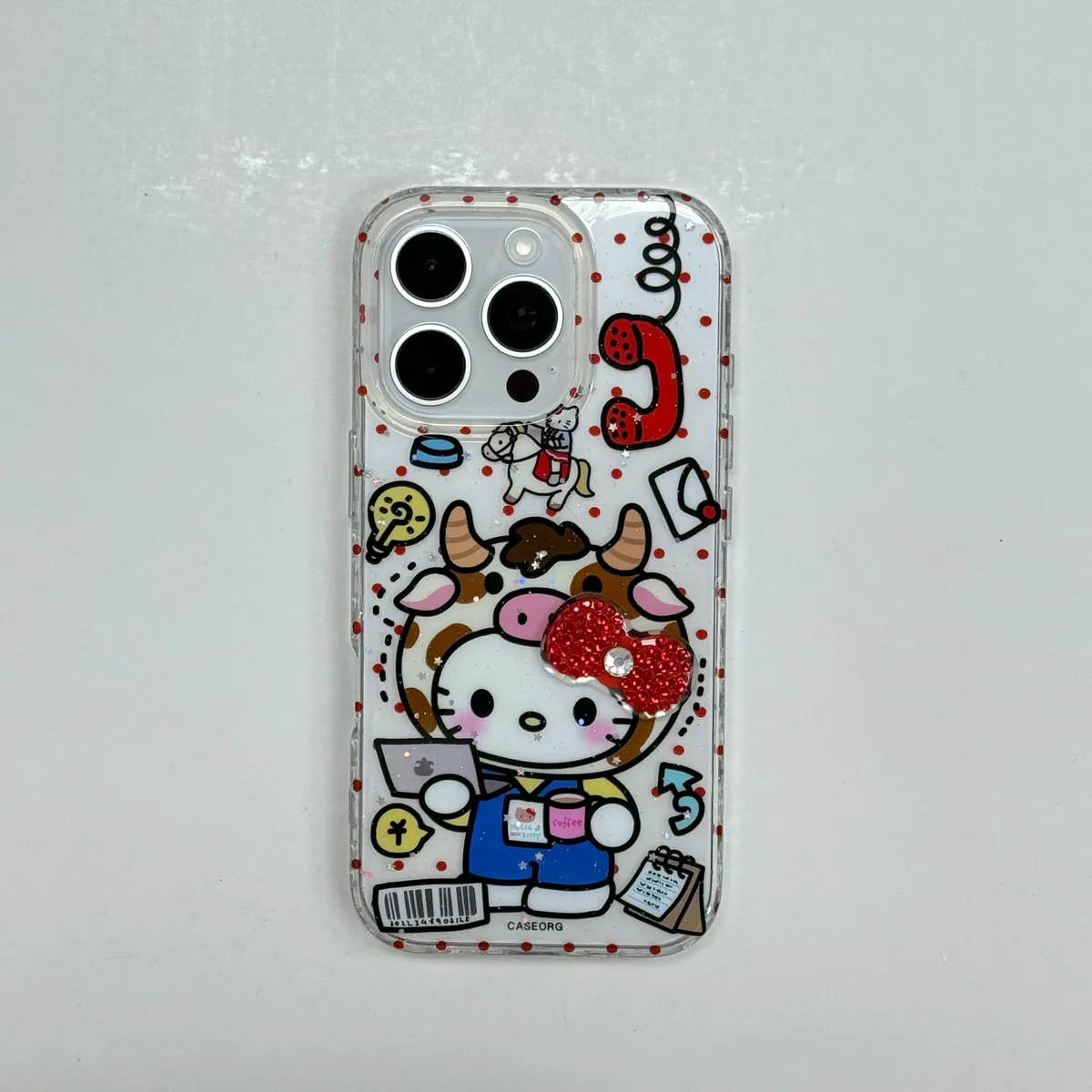 上班牛马Hellokitty适用可爱16ProMax苹果手机壳iPhone15Pro14pm卡通系13保护套 - 图片 8