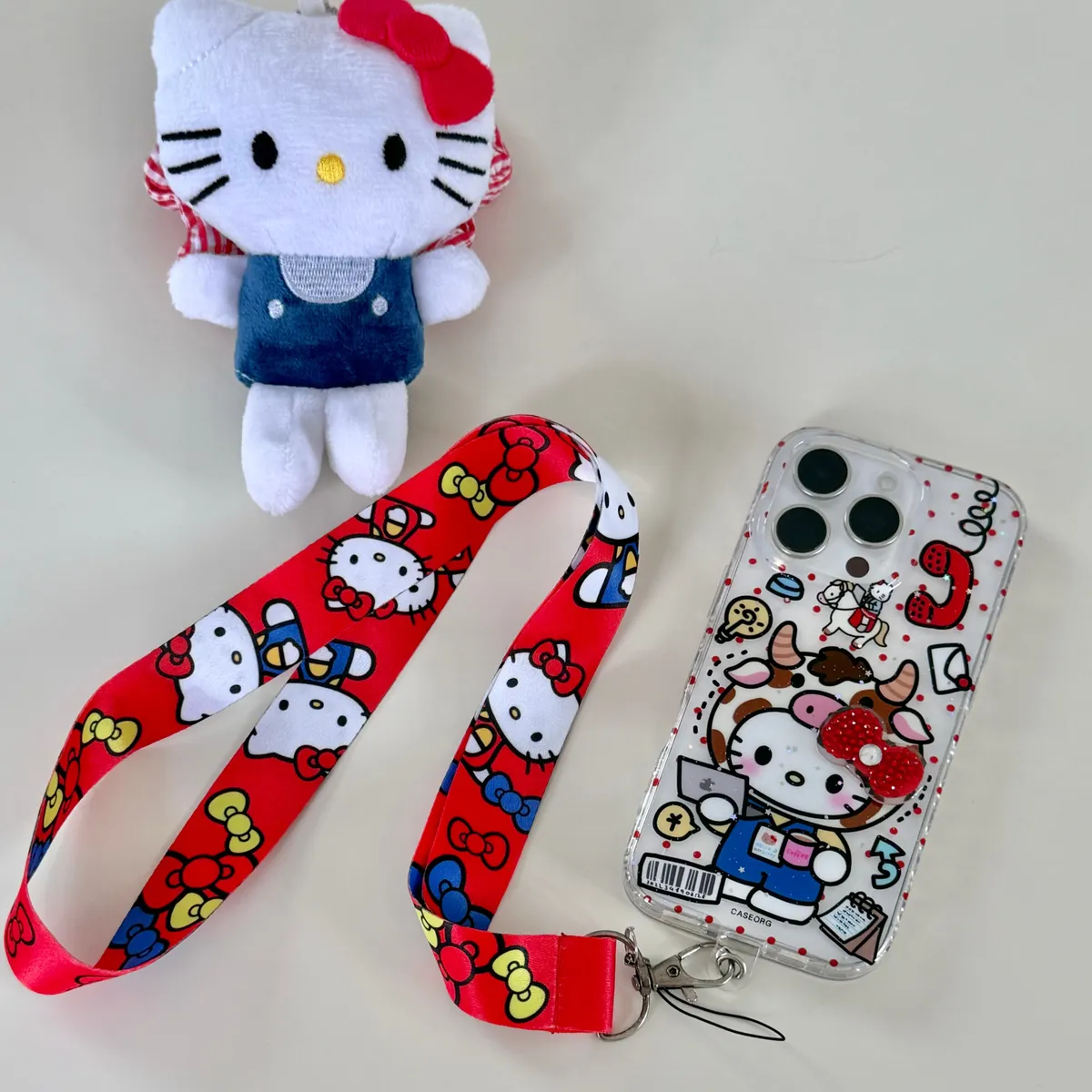 上班牛马Hellokitty适用可爱16ProMax苹果手机壳iPhone15Pro14pm卡通系13保护套 - 图片 3