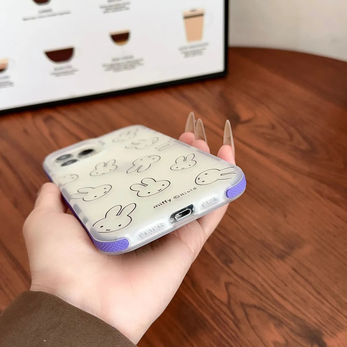 ins可爱奶蓝狗狗乐园樱桃印花韩系14适用iphone16promax苹果16pro手机壳苹果16/13软壳15Promax保护套女手机外壳