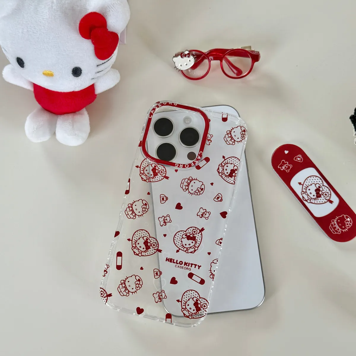 Hellokitty小护士创可贴适用可爱16ProMax苹果手机壳iPhone15Pro14pm卡通系13保护套 - 图片 6
