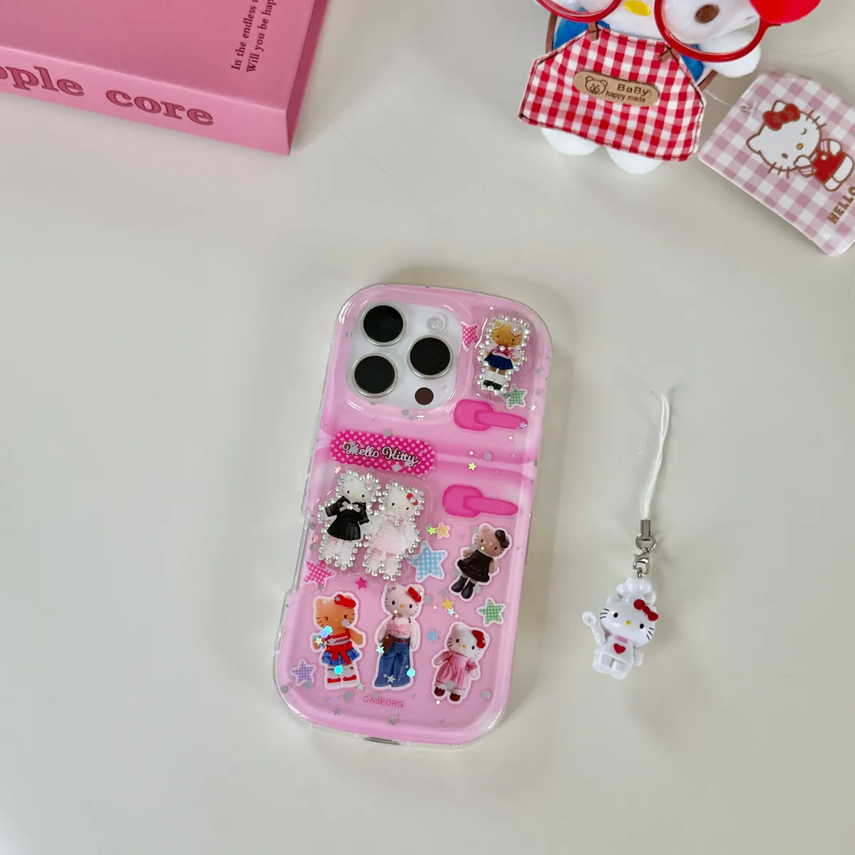 长腿hellokitty冰箱适用可爱16ProMax苹果手机壳iPhone15Pro14pm卡通系13保护套 - 图片 8