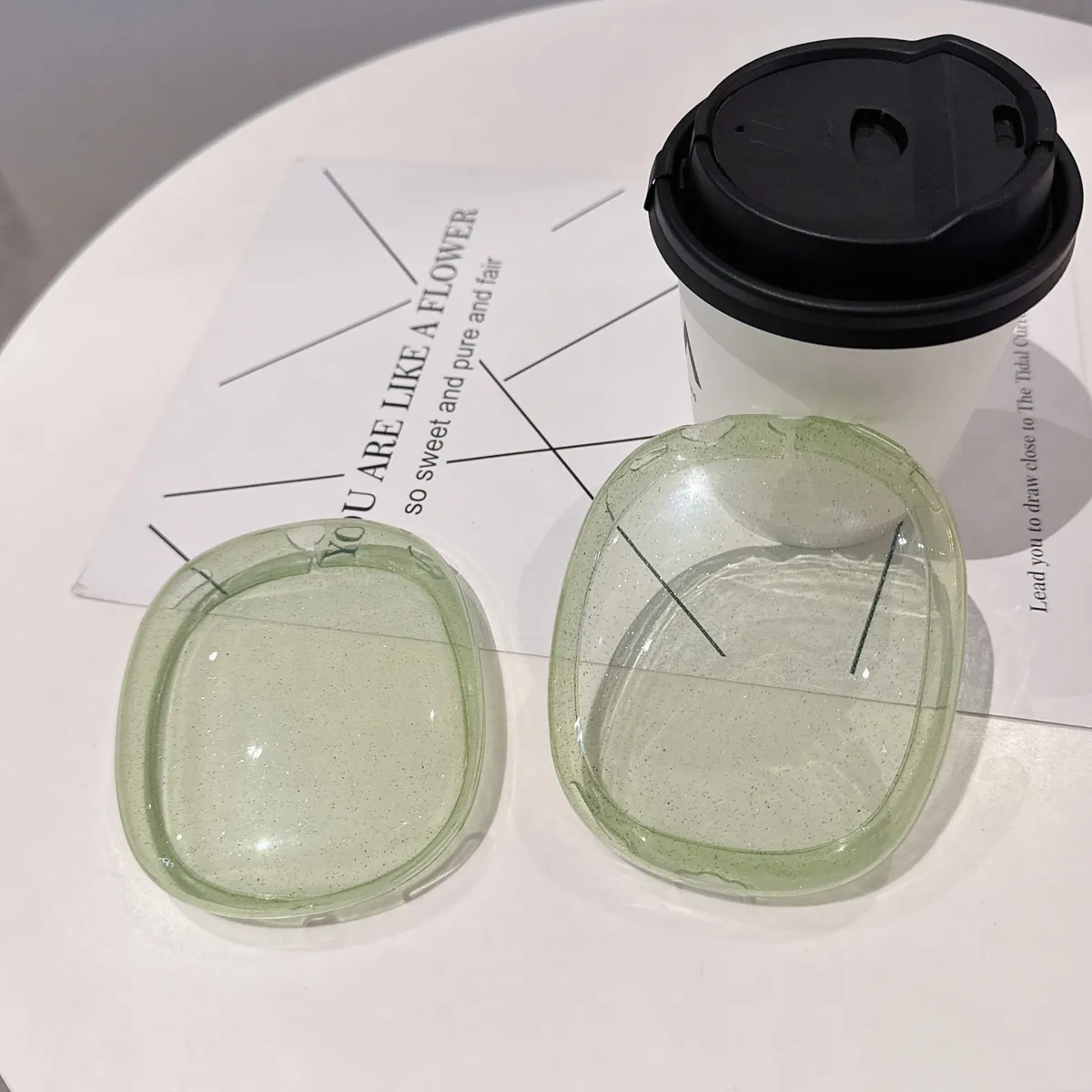 适用AirPods Max/Max2苹果头戴式耳机保护套壳Max2防划头戴式耳机闪粉软壳 - 图片 4