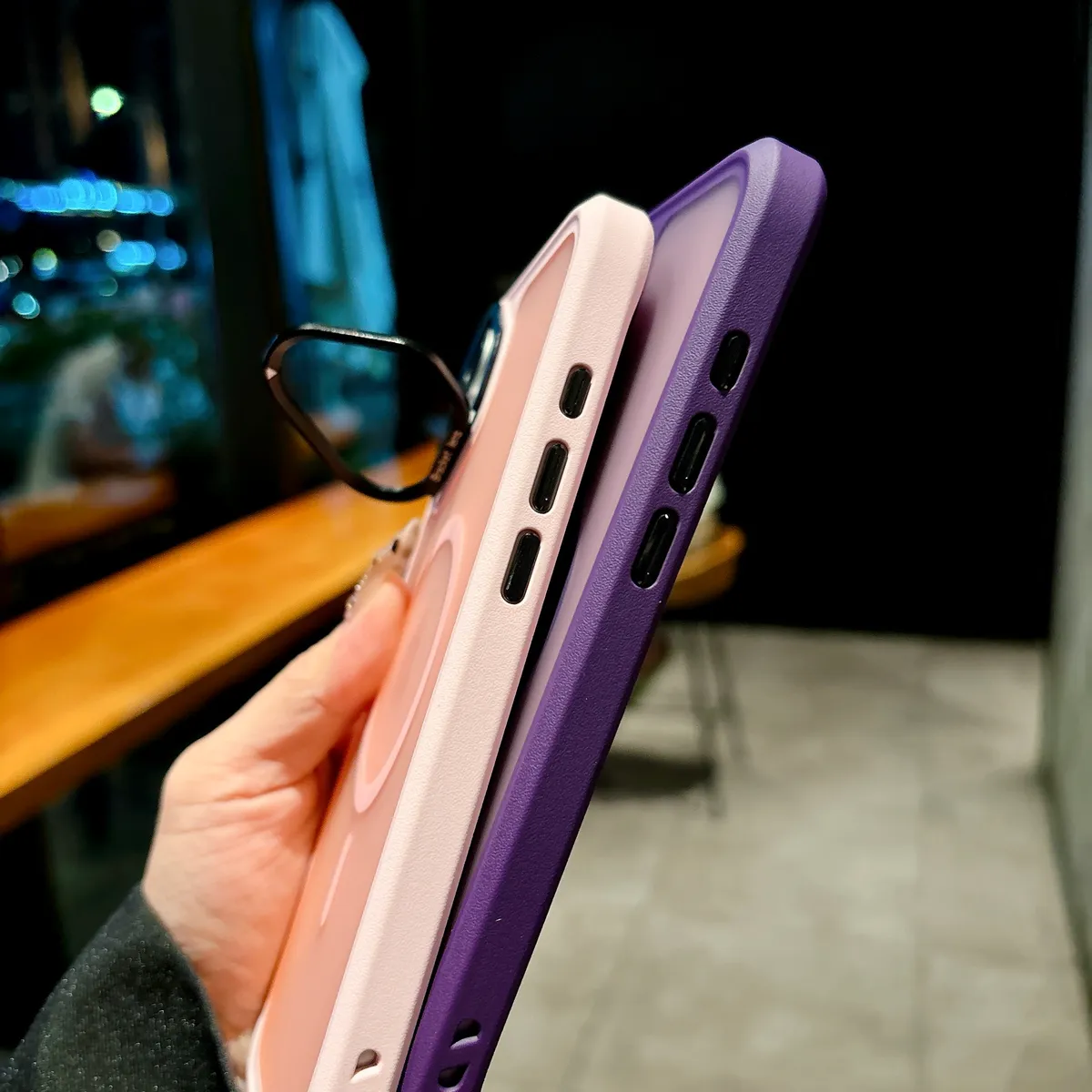 极智先锋磁吸支架系列适用iphone苹果Magsafe磁吸充电带镜头支架保护壳全包防摔高级感 - 图片 7