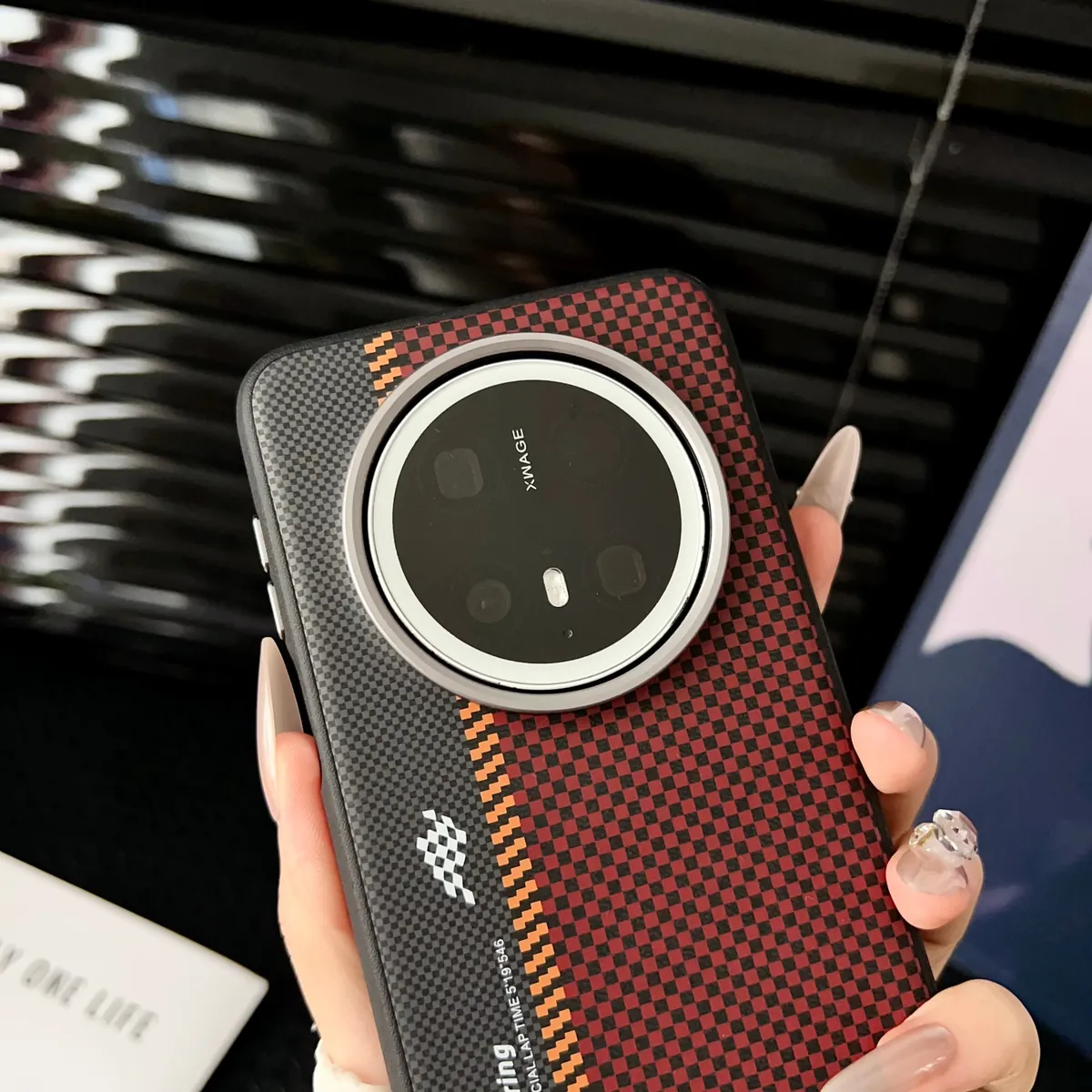 适用于Mate60/70北欧风纽北赛道系列手机壳 - 图片 3