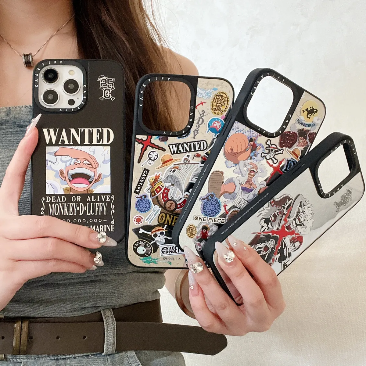 CASE联名新海贼王适用苹果16promax手机壳iphone15磁吸MagSafe镜面14pro日韩13/12女 - 图片 3