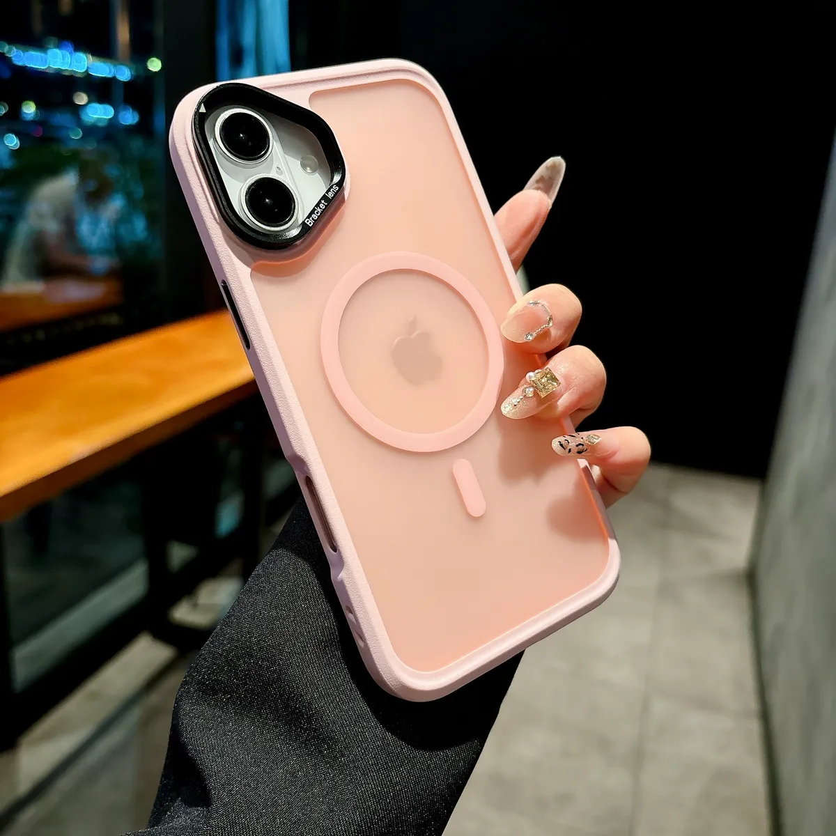 极智先锋磁吸支架系列适用iphone苹果Magsafe磁吸充电带镜头支架保护壳全包防摔高级感 - 图片 6