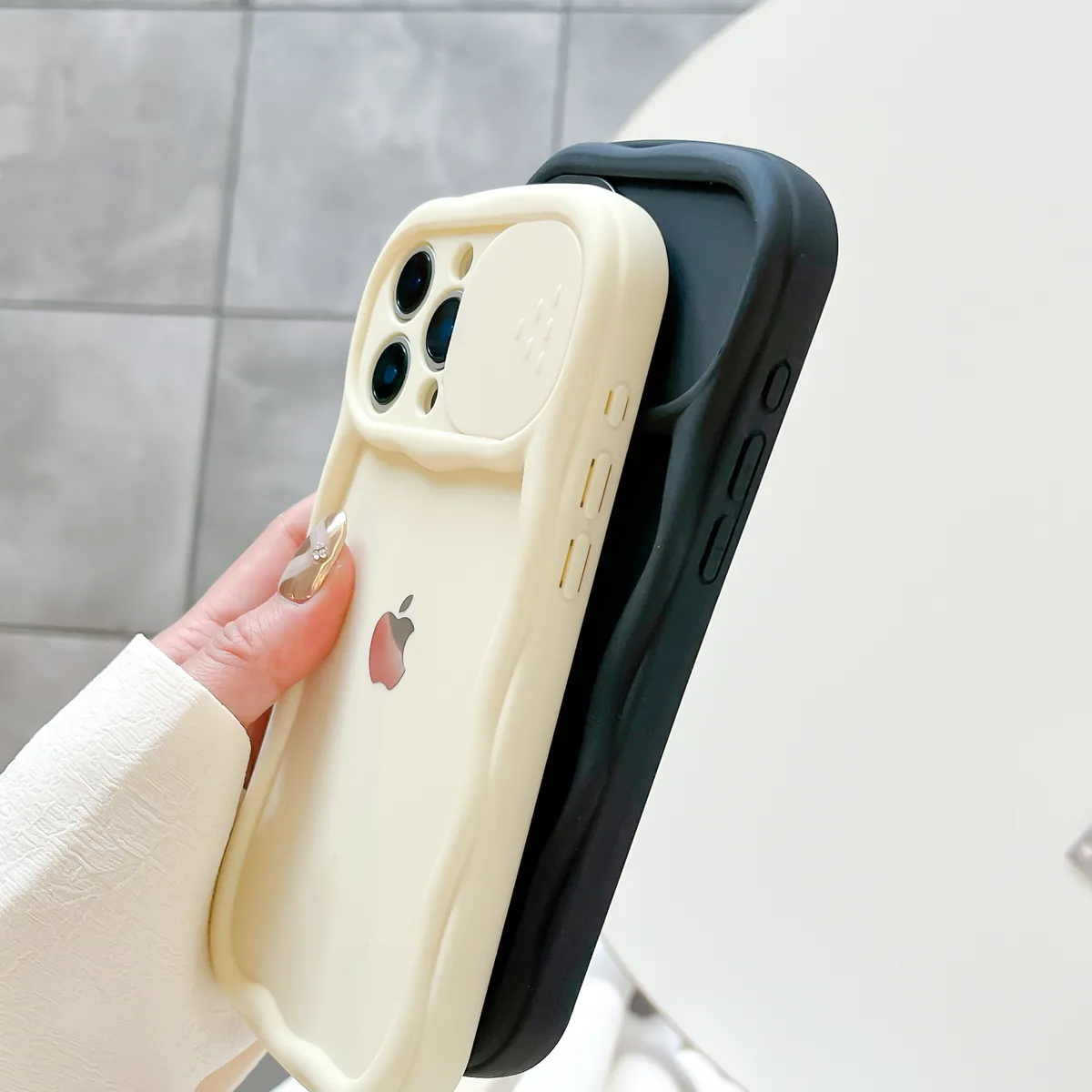 推窗苹果LOGO适用iPhone15PROmax手机壳16PROmax创意苹果14PROmax软保护套 - 图片 4