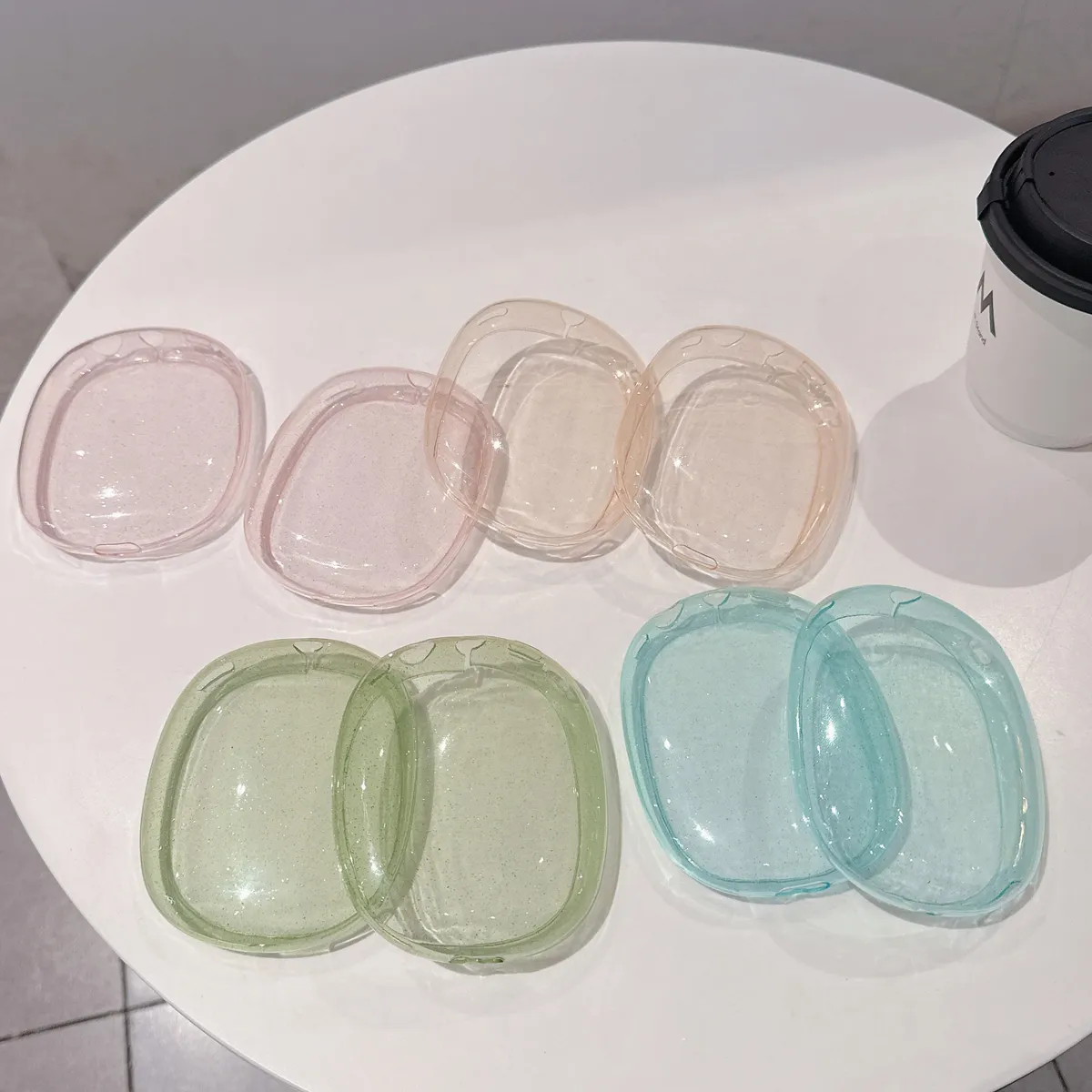 适用AirPods Max/Max2苹果头戴式耳机保护套壳Max2防划头戴式耳机闪粉软壳 - 图片 9
