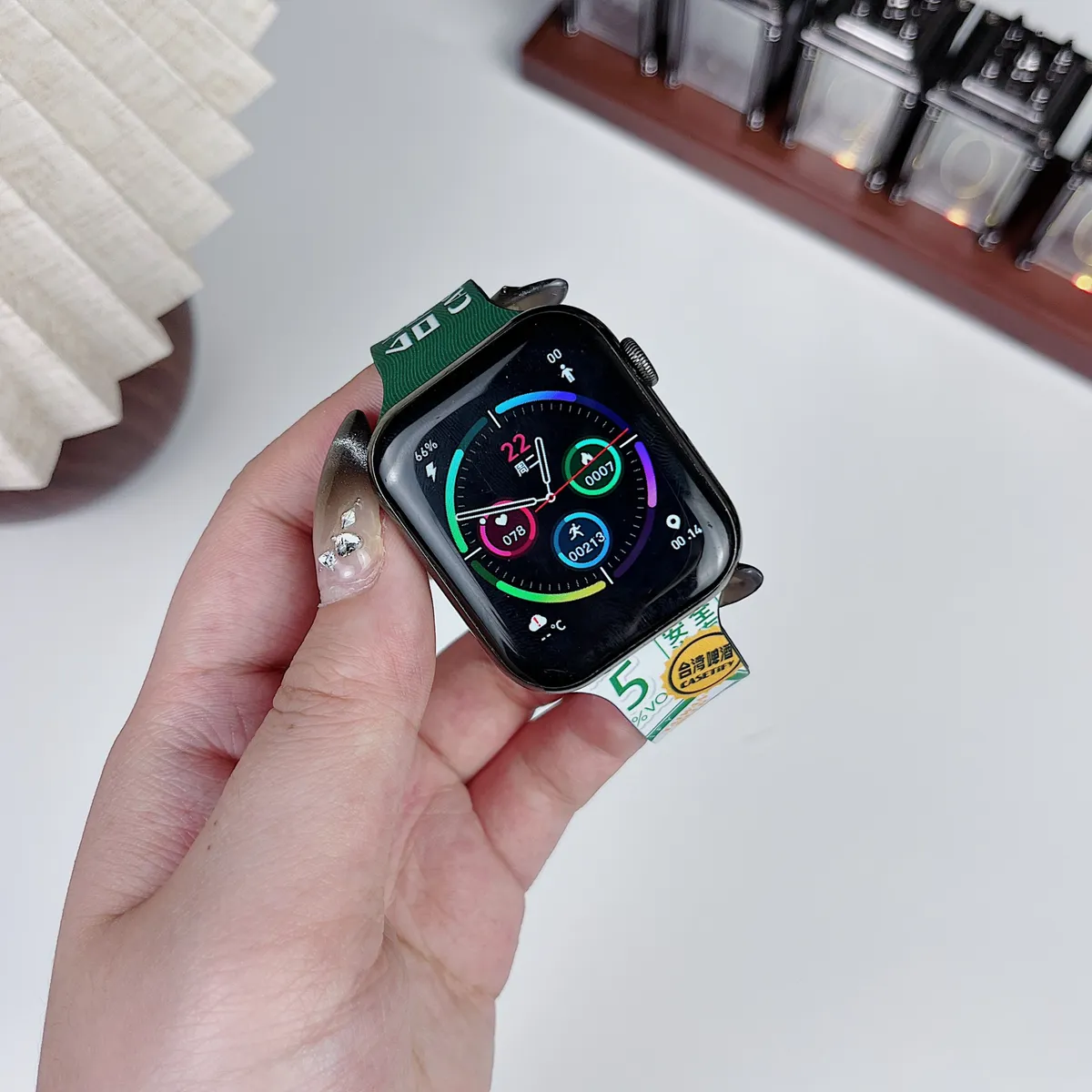 苹果-CASETiFY表带黑蛇王男款-硅胶材质适用S1-S10腕带S9高级感表带S8 - 图片 4