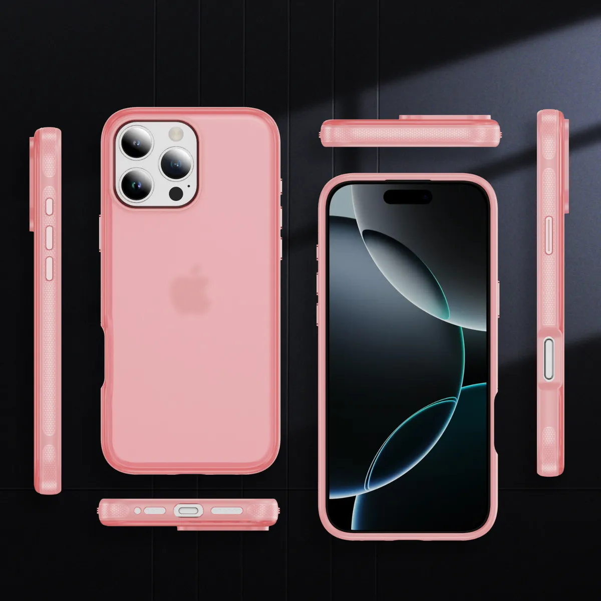 图拉思肤感平面高级感防指纹抗震防摔半透明适用苹果iphone系列 - 图片 10